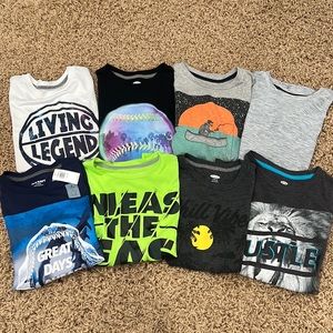 8 Old Navy boys shirts